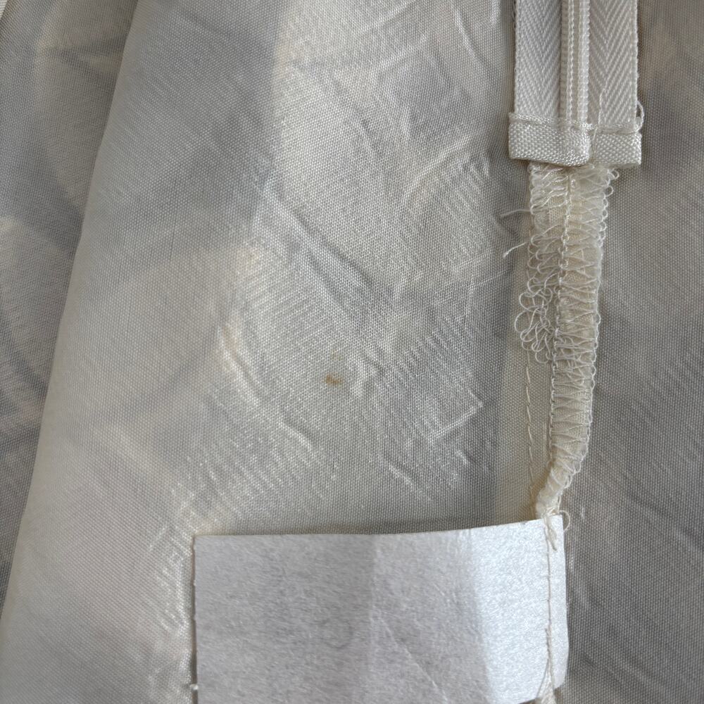 Anna Sui Metallic Jacquard Cap Sleeve Mini Dress in Metallic Silver Gold Size 8 - Picture 10 of 14